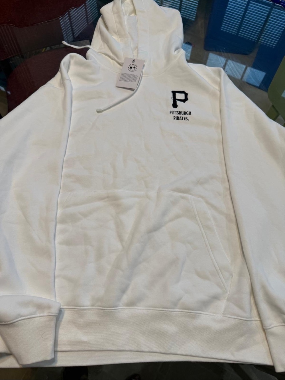 Nike White Pittsburgh Pirates Hoodie